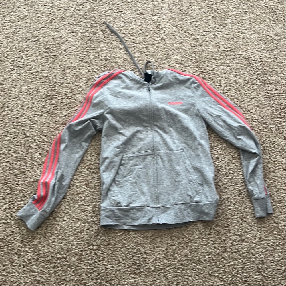 Adidas zip up hoodie